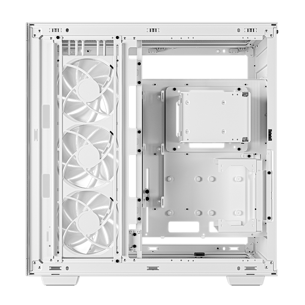 DEEPCOOL CH780 White Panoramic E‑ATX Full Tower Case