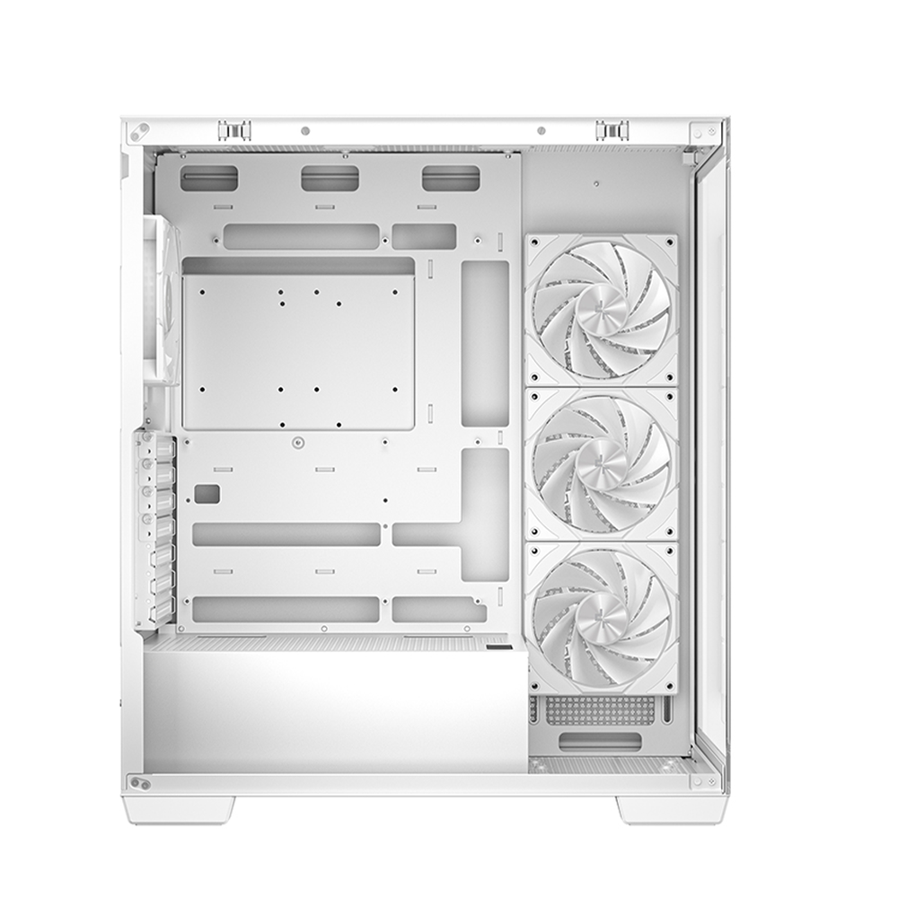 DEEPCOOL CG580 4F White Panoramic ATX Case