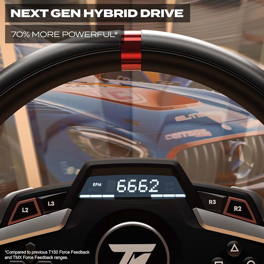 Thrustmaster T248-P Force Feedback Racing Wheel — PlayStation Edition