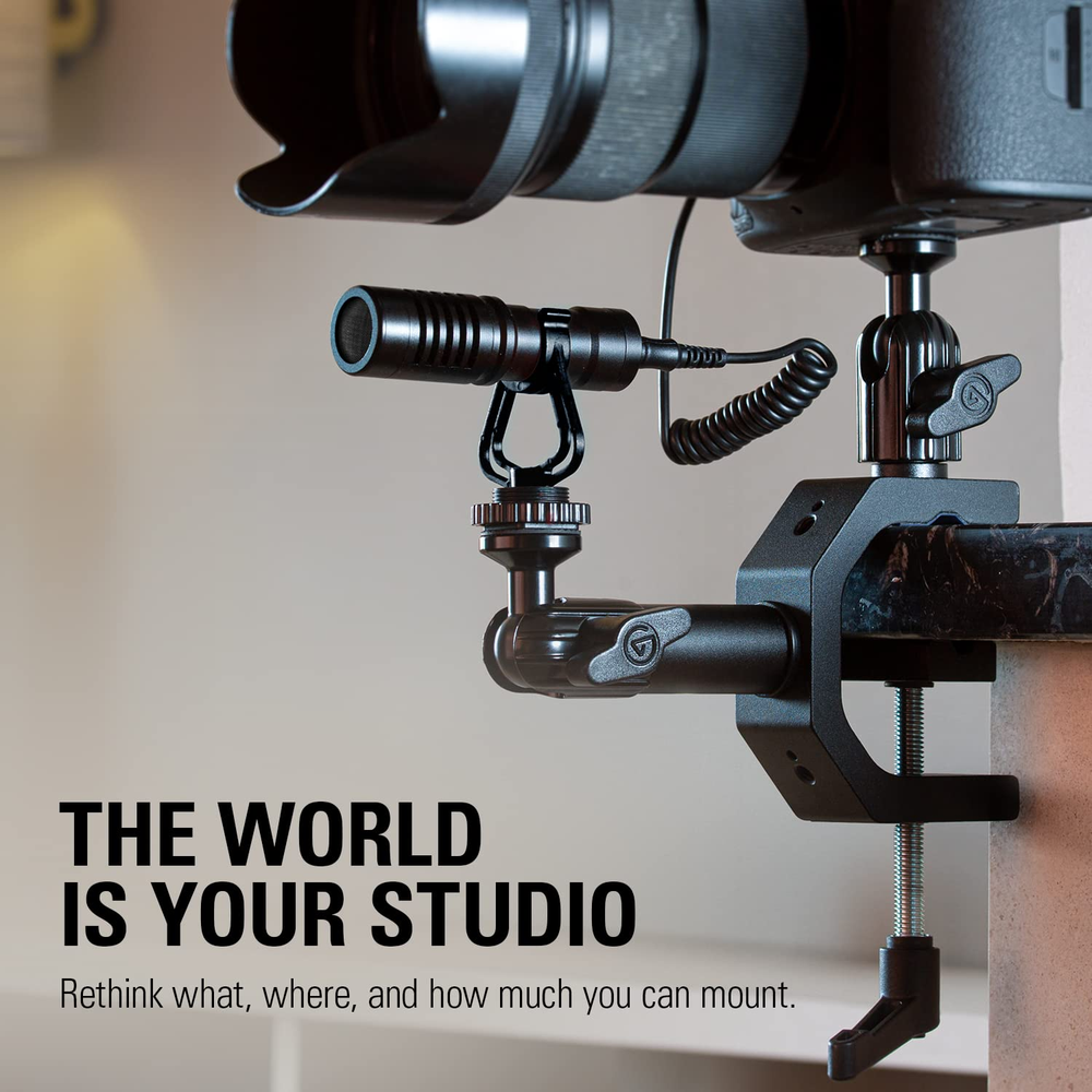 Elgato Heavy Clamp – Professional Mount with Ball Head