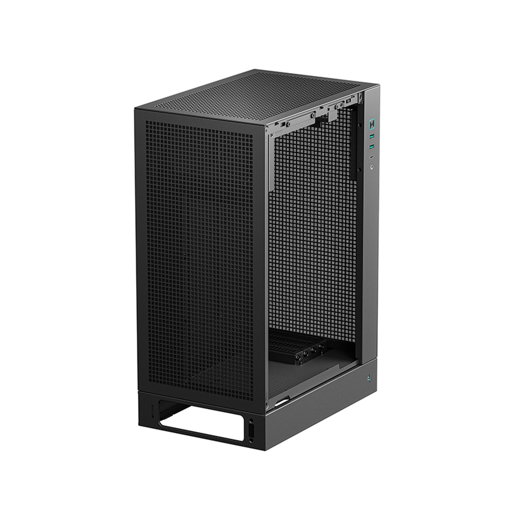 DEEPCOOL CH170 PLUS Black Vertical mATX Compact Case
