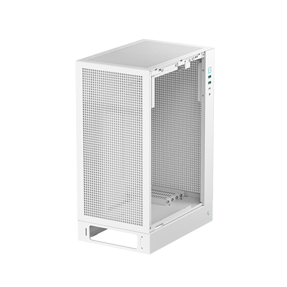 DEEPCOOL CH170 PLUS White Vertical mATX Compact Case