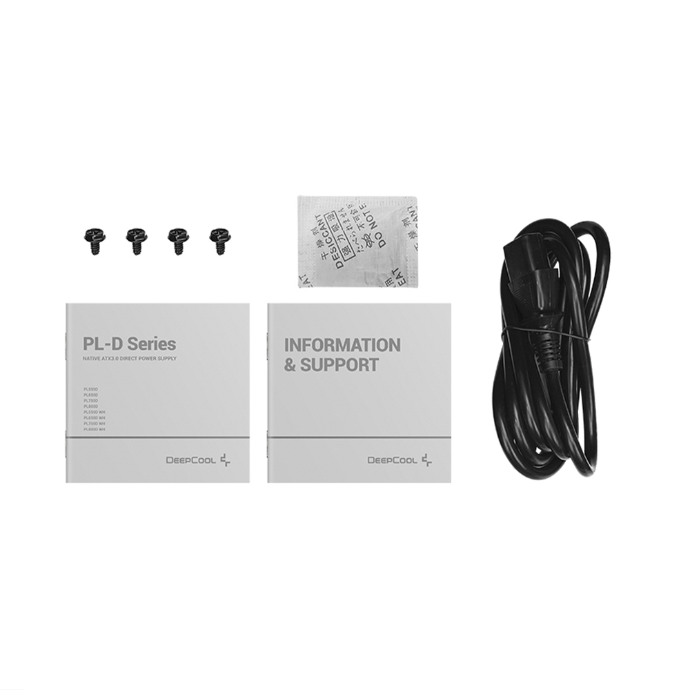 DEEPCOOL PL550D 550W 80 Plus Bronze ATX 3.0 Power Supply