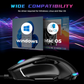 AULA F815 RGB Wired Ergonomic Gaming Mouse | Black (F815B)