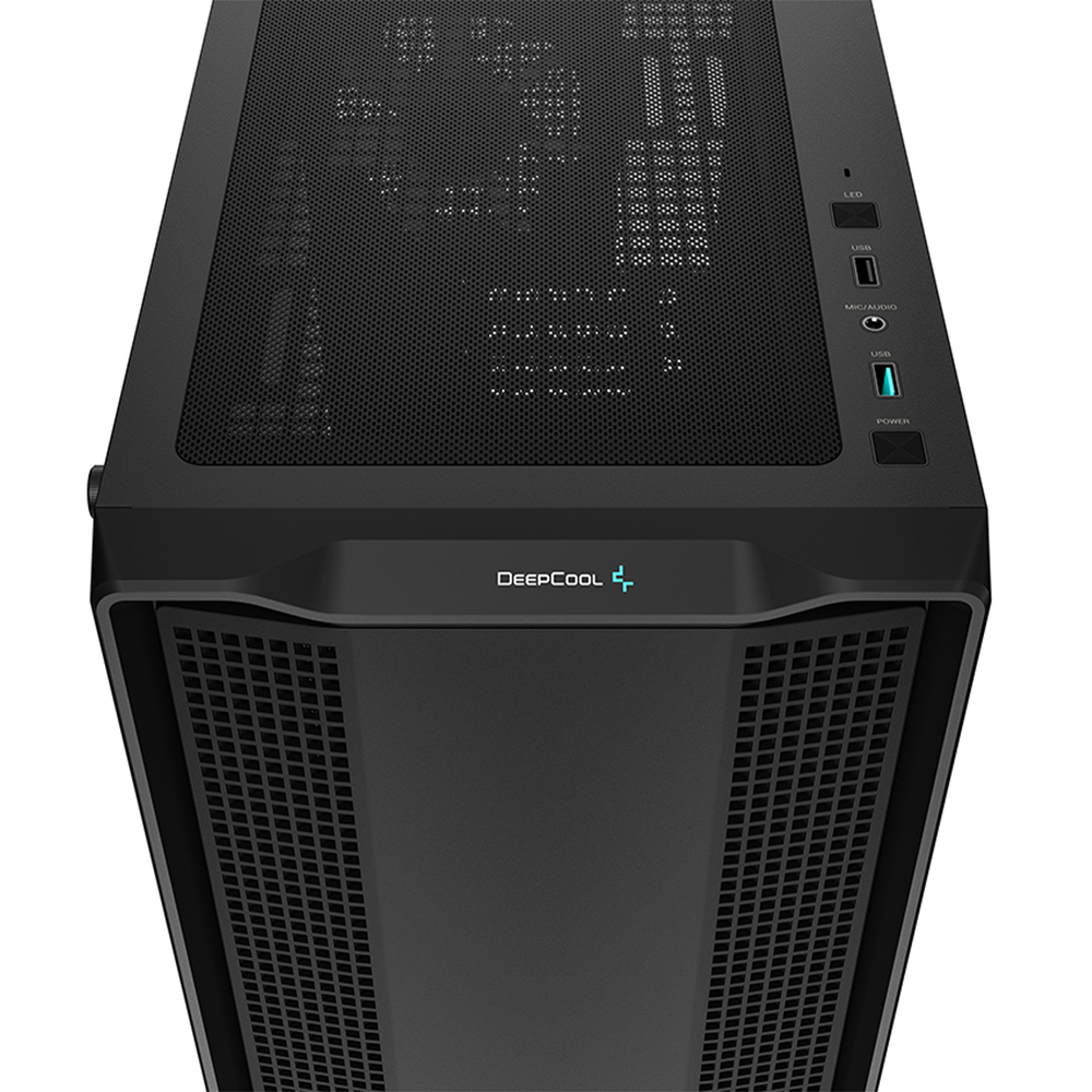 DEEPCOOL CC360 ARGB Black Micro-ATX Airflow Case