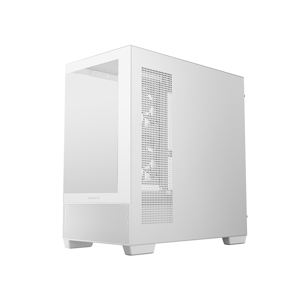 DEEPCOOL CG380 3F White Micro-ATX Panoramic Case