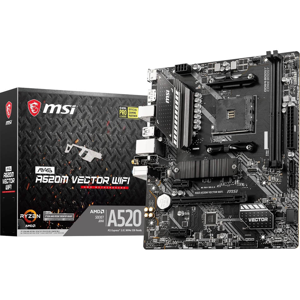 MSI MAG A520M VECTOR WIFI Motherboard