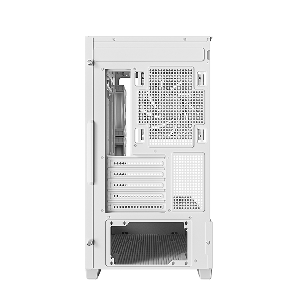 DEEPCOOL CG380 3F White Micro-ATX Panoramic Case