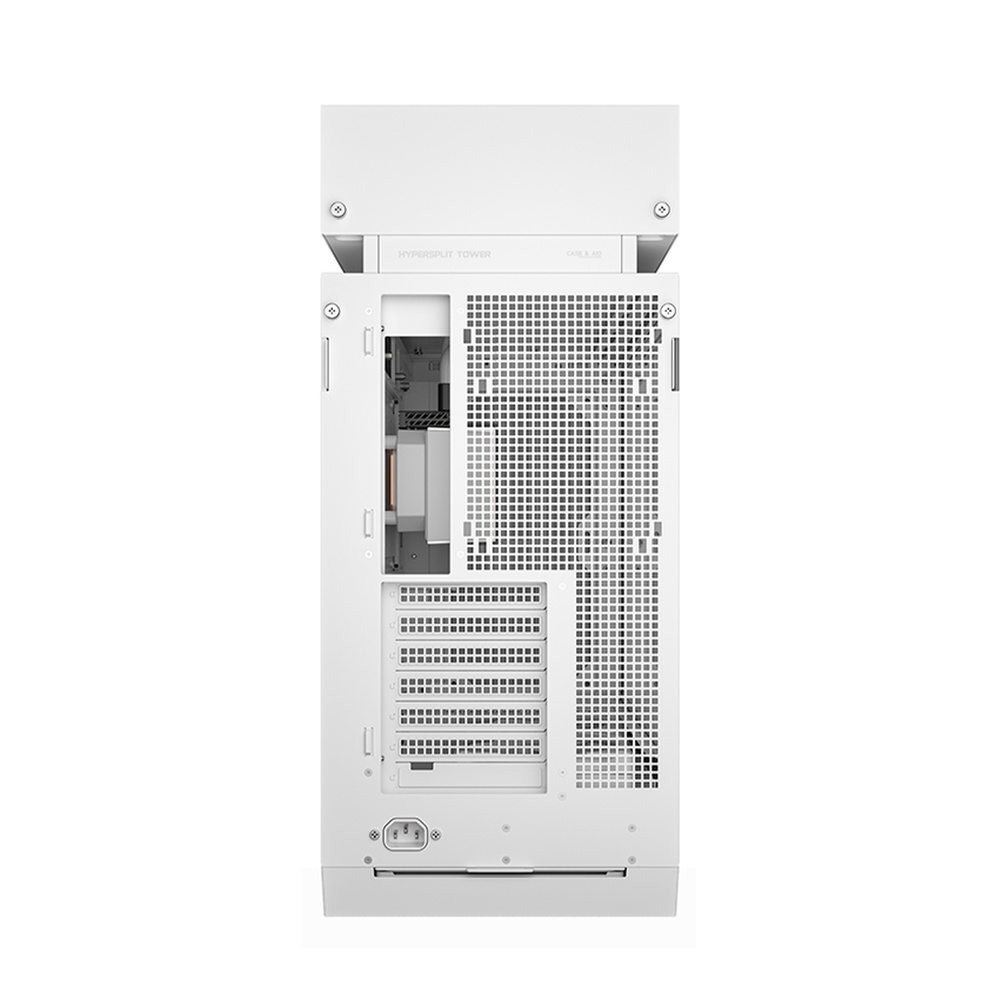 DEEPCOOL CL6600 White Hyper‑Split ATX Case with 360 mm ARGB AIO