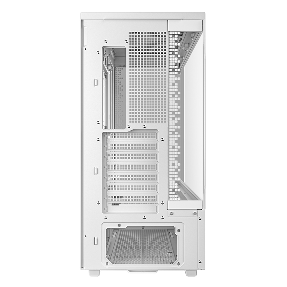 DEEPCOOL CH690 Digital White ATX Mid‑Tower Case with Display