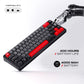 Cybeart Akula 65 Compact 65% Tri-Mode Wireless RGB Mechanical Keyboard Black