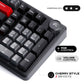 Cybeart Akula 99 Compact Full-Size Tri-Mode Wireless RGB Mechanical Keyboard Black