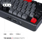 Cybeart Akula 99 Compact Full-Size Tri-Mode Wireless RGB Mechanical Keyboard Black