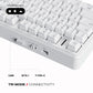 Cybeart Akula 99 Compact Full-Size Tri-Mode Wireless RGB Mechanical Keyboard White