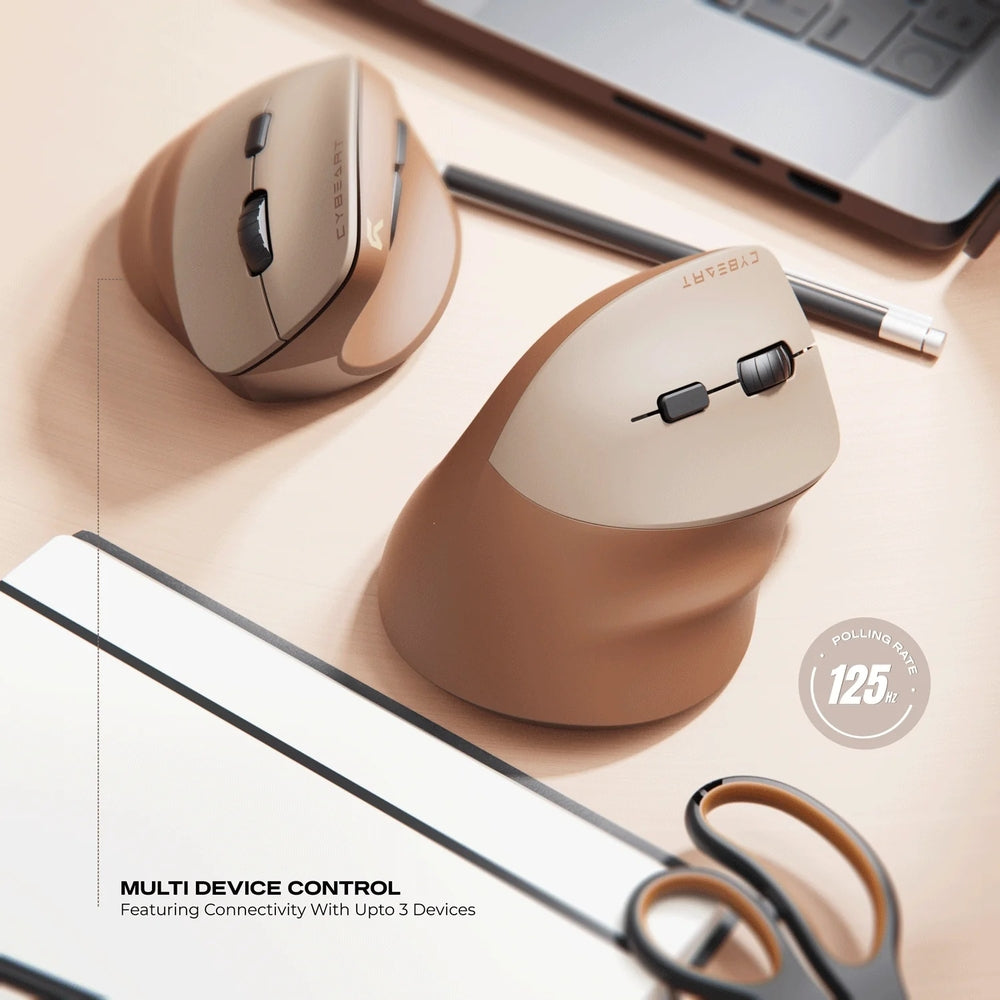 Cybeart Arcus Wireless Ergonomic Mouse