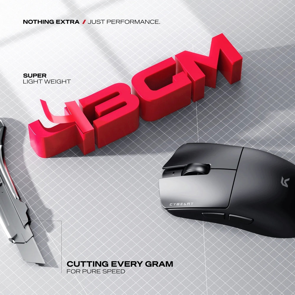 Cybeart Artemis 52g Wireless Gaming Mouse