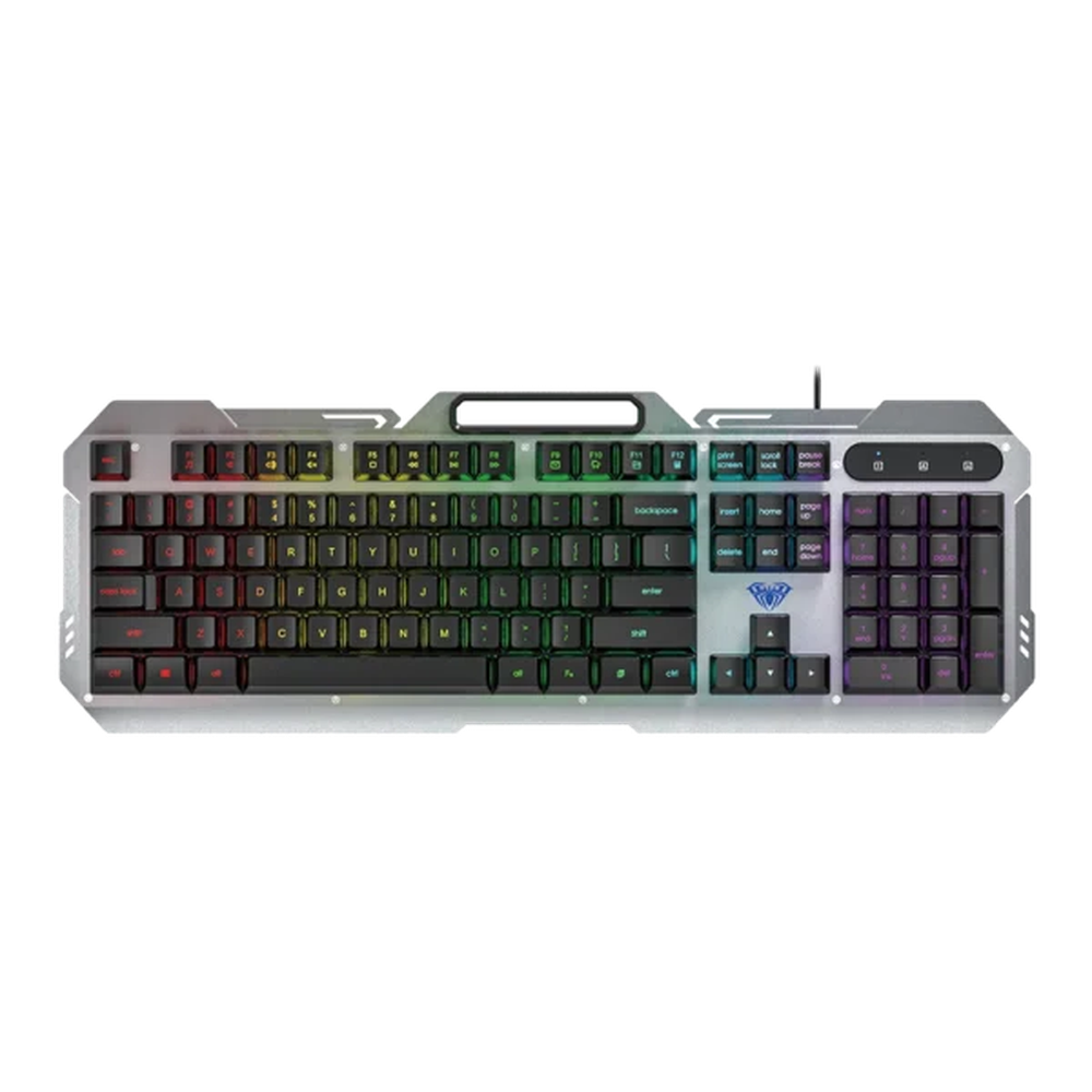 AULA F2023 Full Size Wired Gaming Keyboard | Black (F2023)