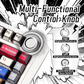 AULA F75 75% Wireless Trio Mode Mechanical Gaming Keyboard With Knob | Comic Keycap, Reaper Switch (F75CKR)