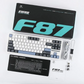 AULA F87 75% Tri-Mode Wireless Mechanical Gaming Keyboard | Smoke Blue, Graywood Switch (F87UW)