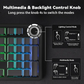 AULA F99 Pro 96% Tri-Mode Wireless Full Size Mechanical Gaming Keyboard with Knob | Gradient Gray, Nimbus Switch (F99ProGrN)
