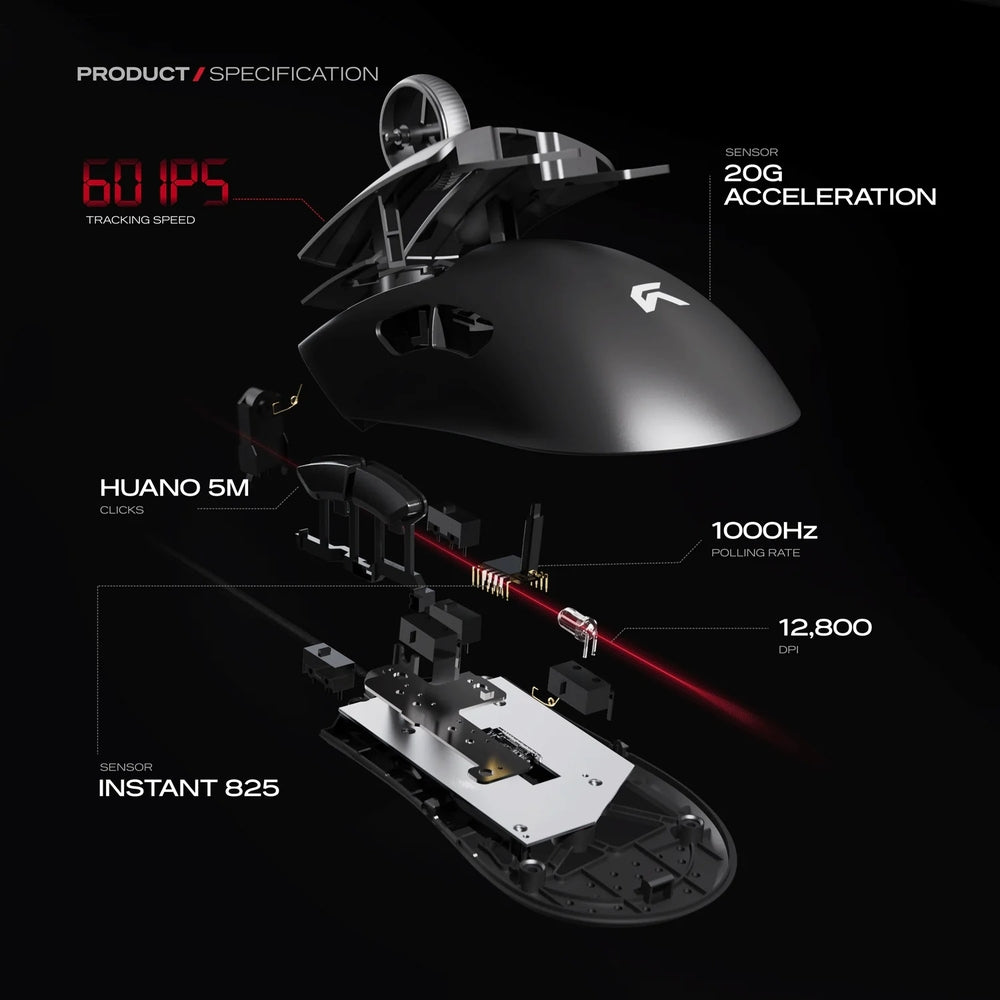 Cybeart Ghost 49g Wired Gaming Mouse