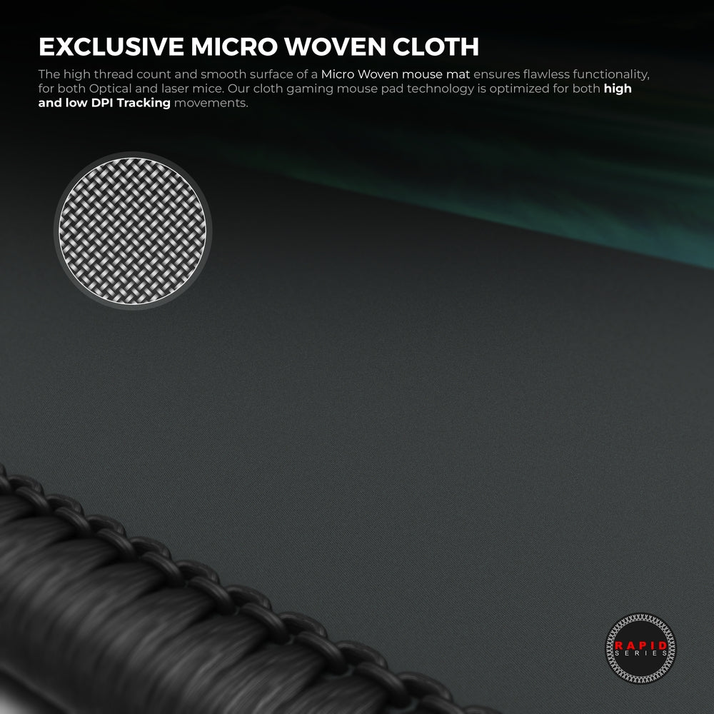 Cybeart | Lord of The Rings Gaming Desk Mat | Waterproof, Never Slip Base, Stitched Edges, Esports Grade