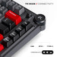Cybeart Nighthawk 75 TKL Tri-Mode Wireless RGB Mechanical Keyboard Black