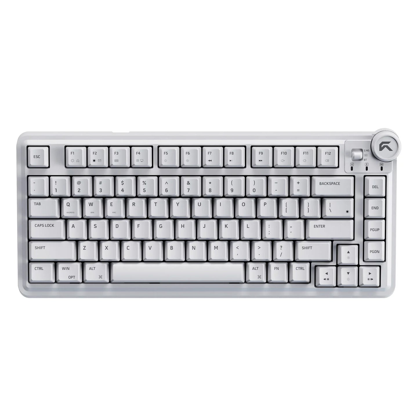 Cybeart Nighthawk 75 TKL Tri-Mode Wireless RGB Mechanical Keyboard