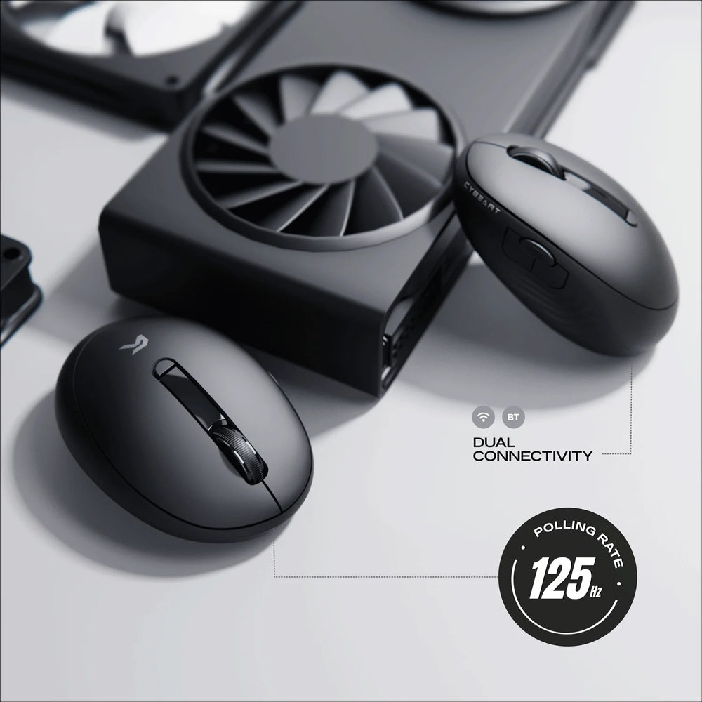 Cybeart Pocket Wireless Ergonomic Mouse