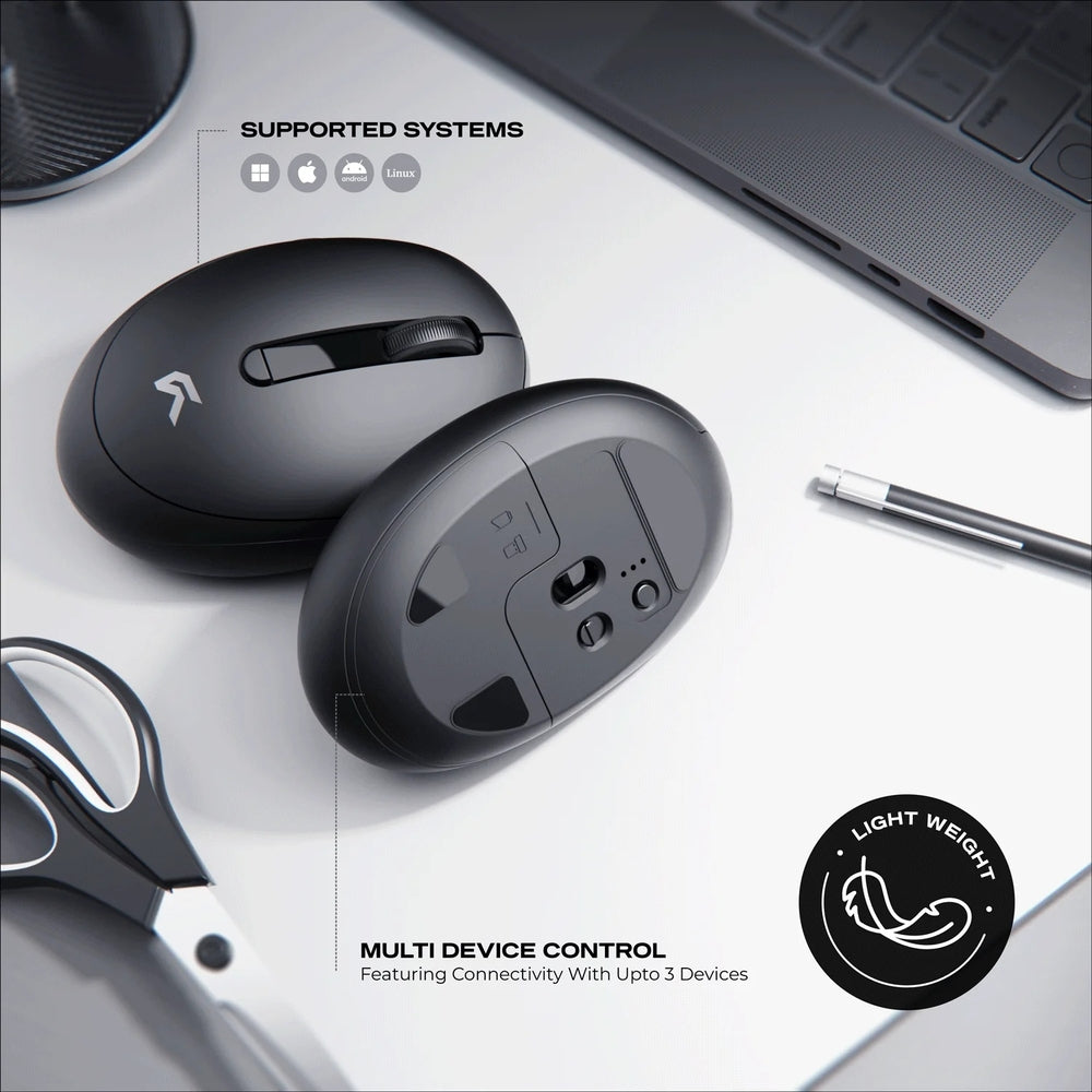 Cybeart Pocket Wireless Ergonomic Mouse