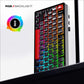 Cybeart X75 Rhino TKL CNC Aluminium Tri-Mode Wireless RGB Mechanical Keyboard