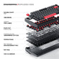Cybeart X75 Rhino TKL CNC Aluminium Tri-Mode Wireless RGB Mechanical Keyboard