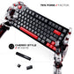 Cybeart X75 Rhino TKL CNC Aluminium Tri-Mode Wireless RGB Mechanical Keyboard