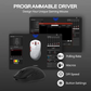 AULA SC800 Tri-Mode Wireless Ultra-Light Gaming Mouse | Black (SC800B)