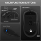 AULA SC800 Tri-Mode Wireless Ultra-Light Gaming Mouse | Black (SC800B)