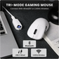 AULA SC800 Tri-Mode Wireless Ultra-Light Gaming Mouse | White (SC800W)