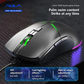 AULA F820 RGB Wired Ergonomic Gaming Mouse | Black (F820B)