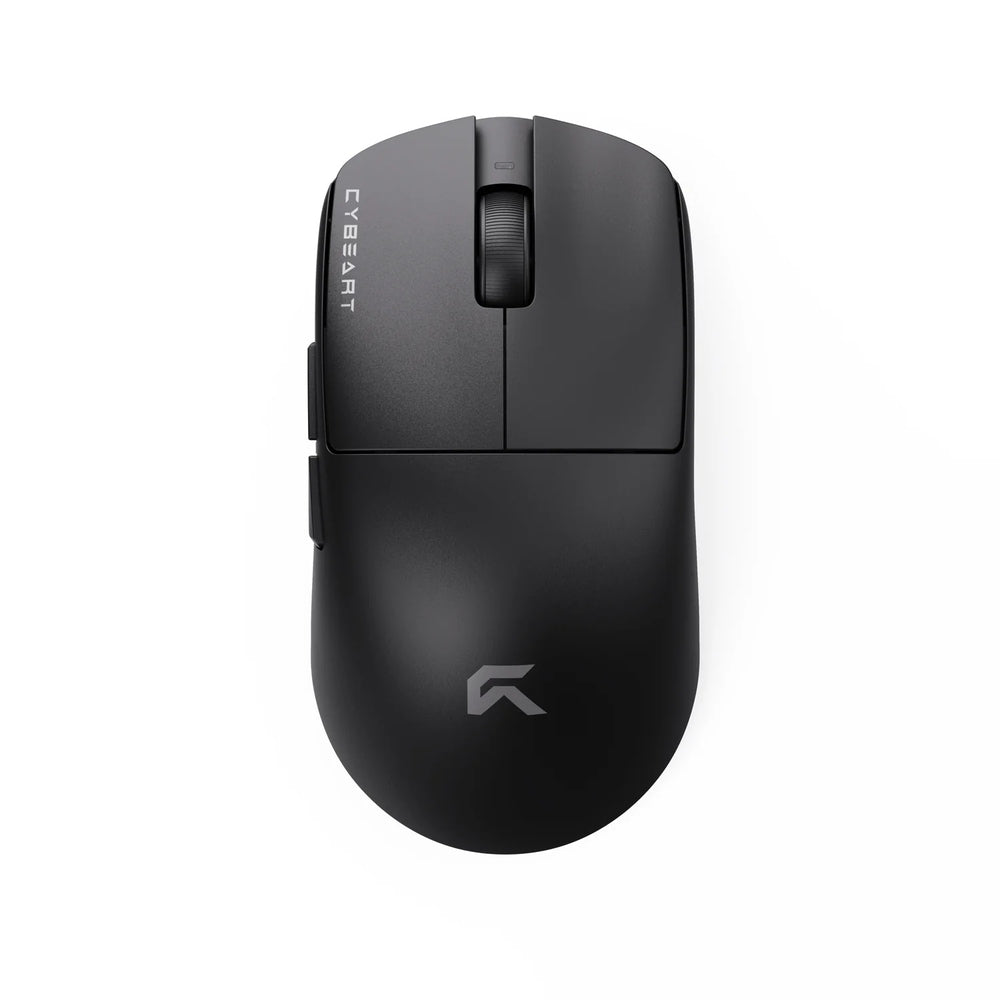 CYBEART Xeus 39g Ultra-light Wireless Gaming Mouse | True 8K Polling | 42,000 DPI | PAW 3950 Sensor | 100M TTC Optical Switches | 300mA Battery | Tri-Mode (Black)