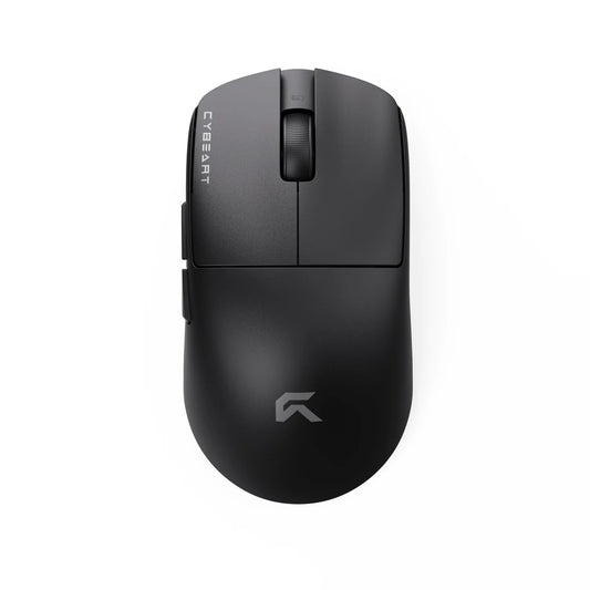 CYBEART Xeus 39g Ultra-light Wireless Gaming Mouse | True 8K Polling | 42,000 DPI | PAW 3950 Sensor | 100M TTC Optical Switches | 300mA Battery | Tri-Mode (Black)