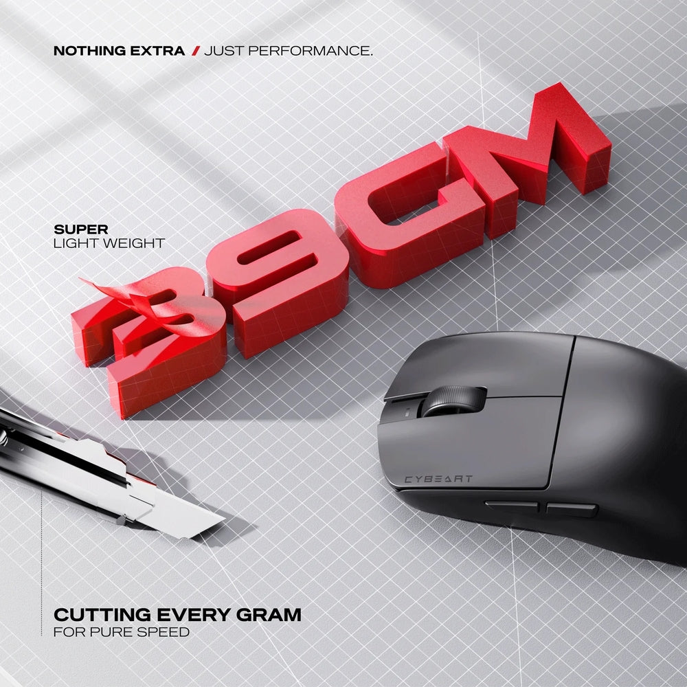 Cybeart Xeus 39g Wireless Gaming Mouse