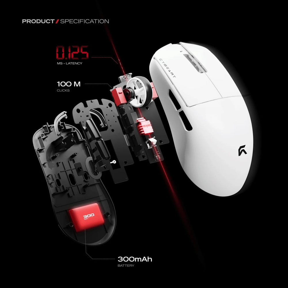 Cybeart Xeus 39g Wireless Gaming Mouse