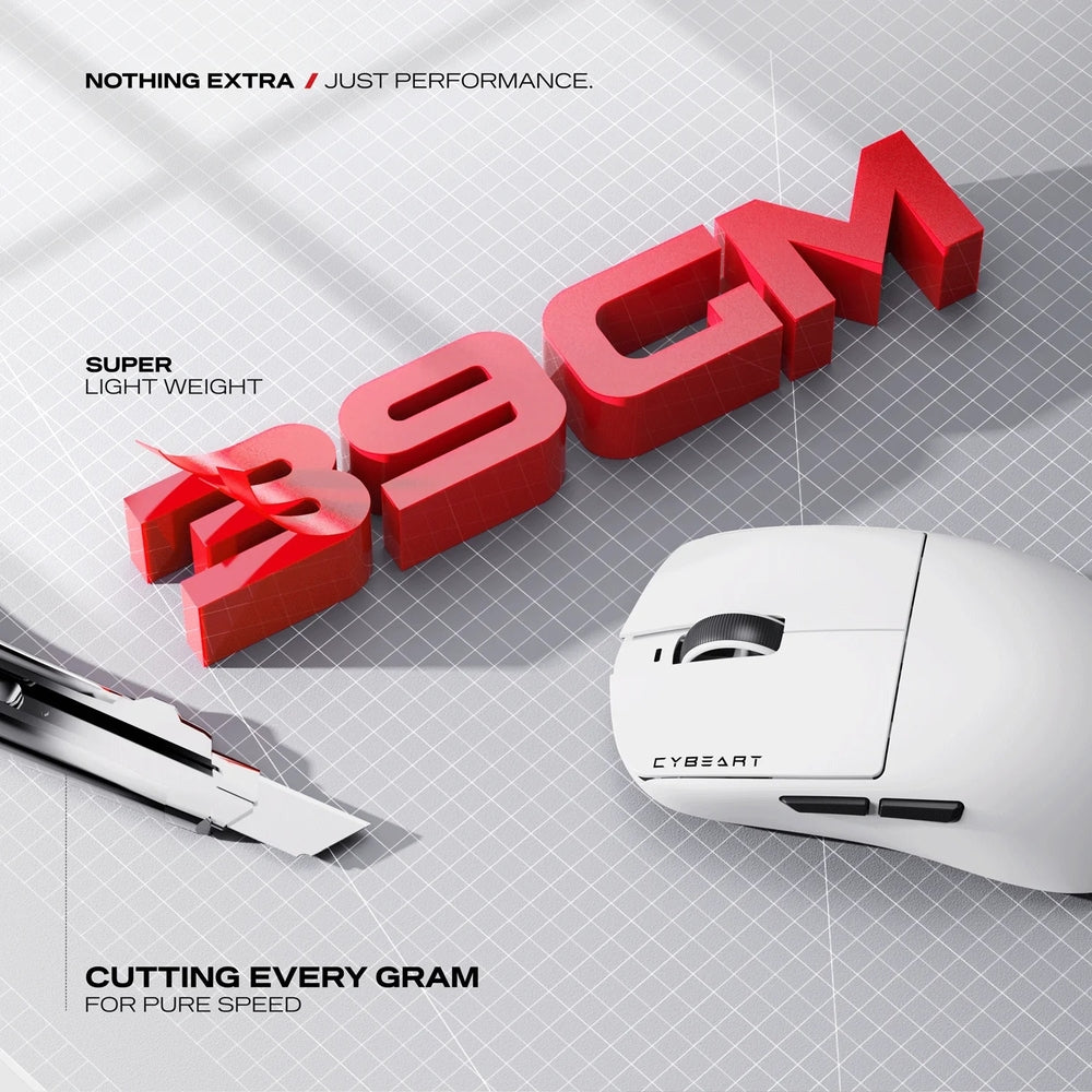 Cybeart Xeus 39g Wireless Gaming Mouse