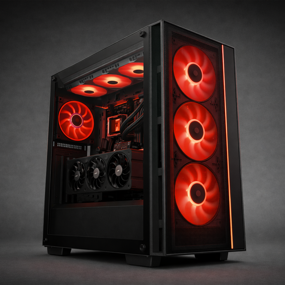 Studbud Budget Beast | AMD Ryzen 5 7600X + RX 9060 XT Gaming PC