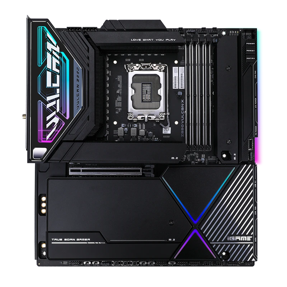 Colorful iGame Z890 VULCAN X V20 WiFi7 Intel Z890 LGA1851 DDR5 EATX Motherboard
