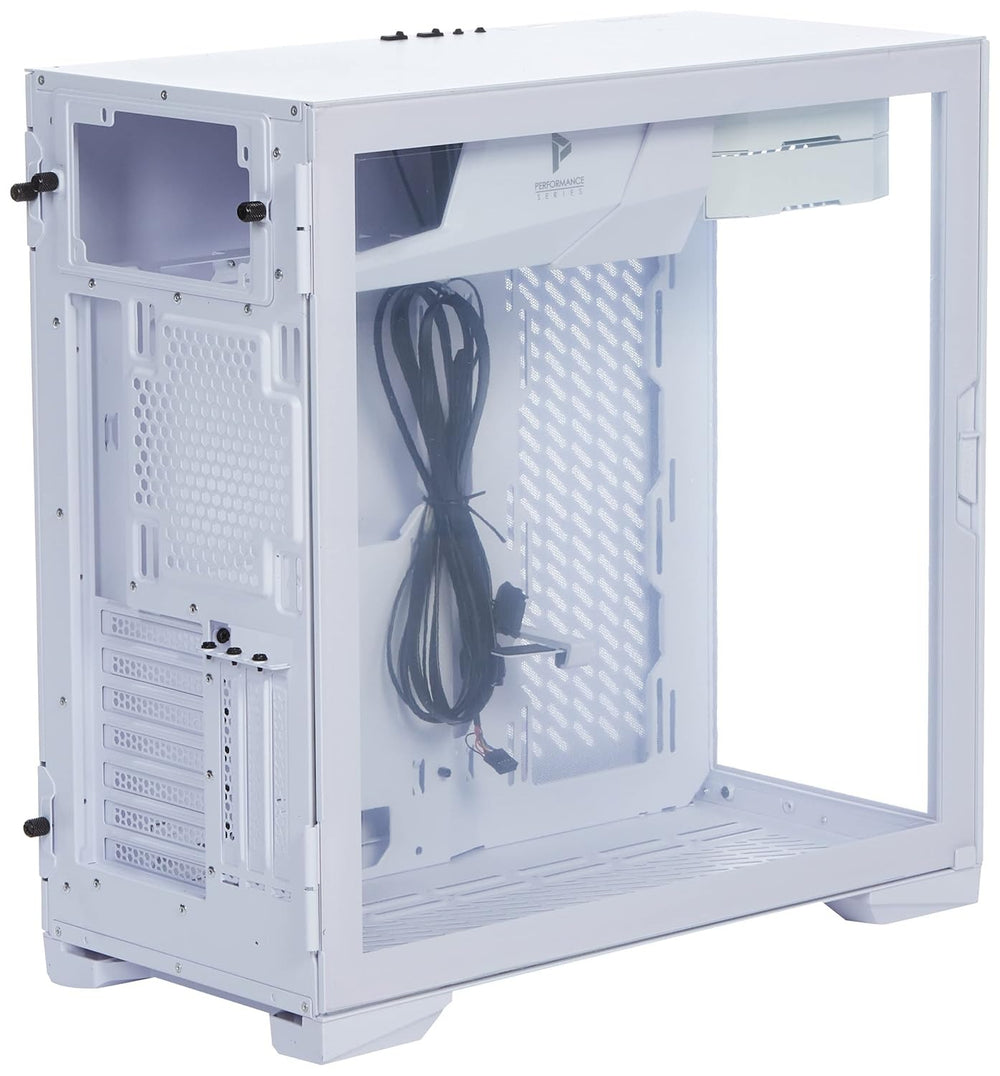 Antec P120 Crystal E-ATX Mid Tower Gaming Cabinet (White)