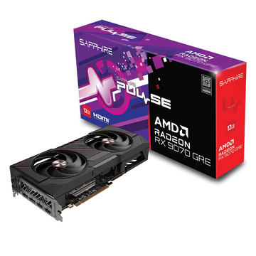 Sapphire PULSE Radeon RX 9070 GRE OC 12GB Graphics Card