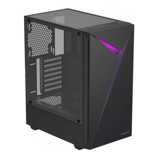 GAMDIAS Argus E4 Elite RGB ATX Mid Tower Gaming Case (Black)