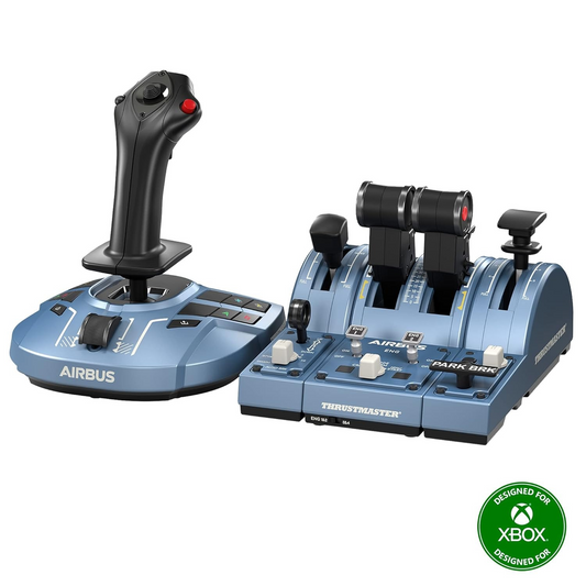 Thrustmaster TCA Captain Pack X Airbus Edition — Flight Joystick Bundle
