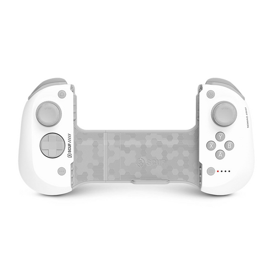 SCUF NOMAD – Wireless Mobile Gaming Controller with Rear Paddles & Anti-Drift Sticks (White)