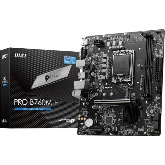 MSI PRO B760M-E Motherboard (DDR5)